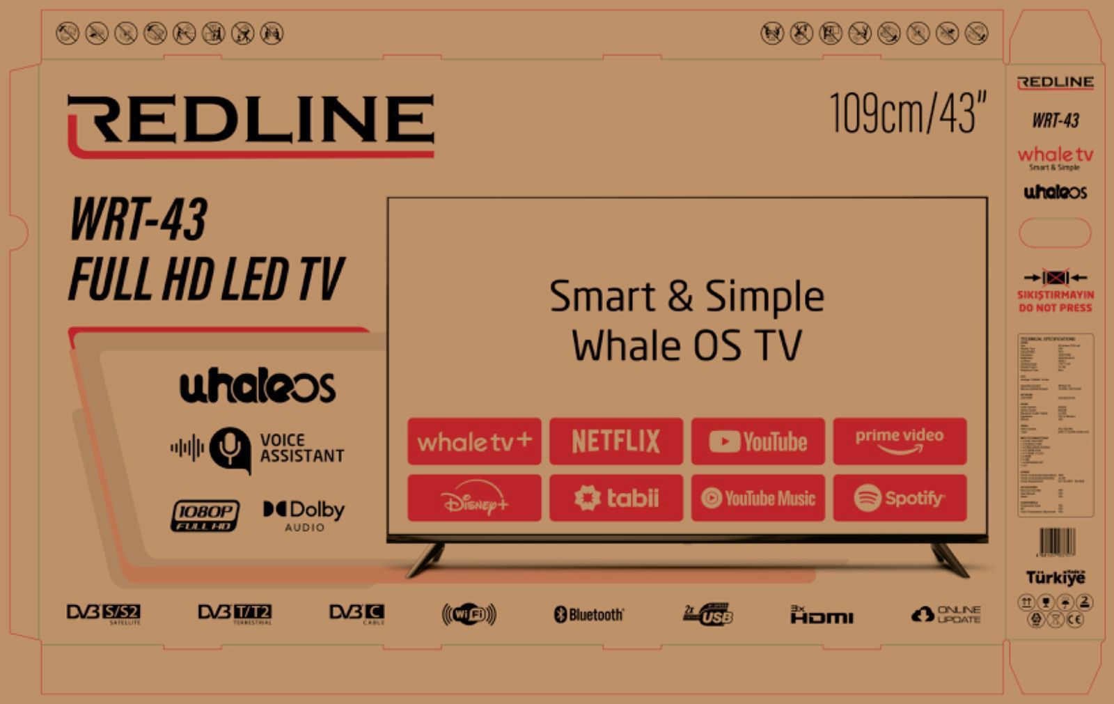 Redline Full HD LED TV